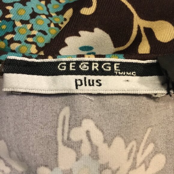 Y2K Vintage Made in Canada Retro Floral Empress Waist Tee With Shirt Clip - Picture 9 of 16